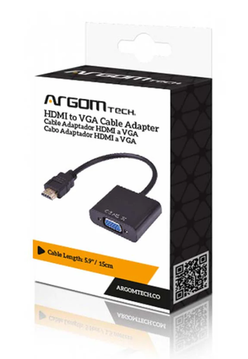 [ARG-CB-0055] Adaptador Argom HDMI a VGA