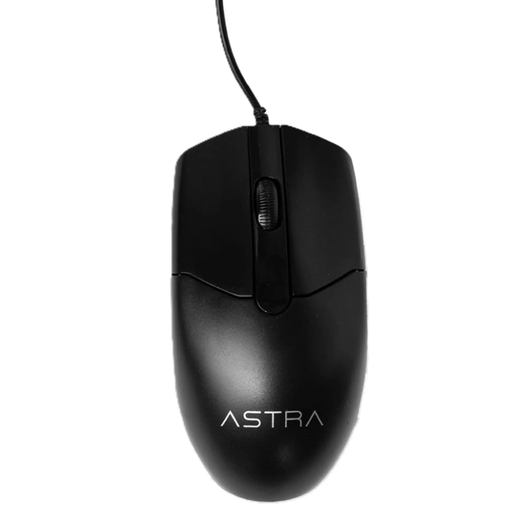 [GM124BK] Mouse Astra USB 3 Botones Negro