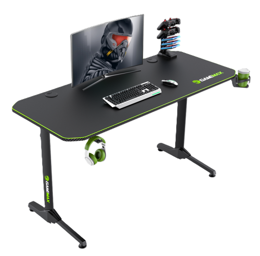 [D140-CARBON-RGB] Mesa Gaming Gamemax D140 RGB Altura Regulable