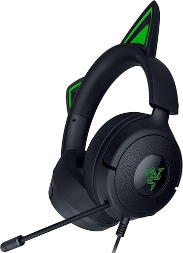 [RZ04-05350200-R3U1] Audifono Razer Kraken Kitty V3 3.5mm Cat 7.1 