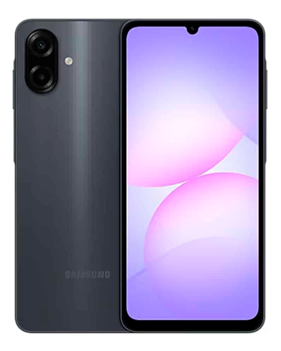 [A07464B] Telefono Samsung A07 4GB 64GB 4G Black