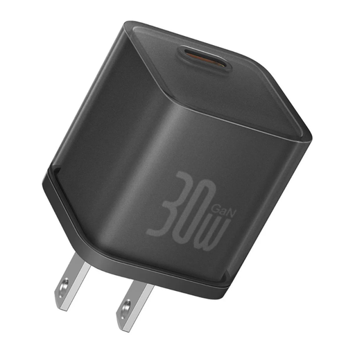[GAN5S-WH] Cargador de Pared Baseus PD 30W Carga Rapida USB-C 
