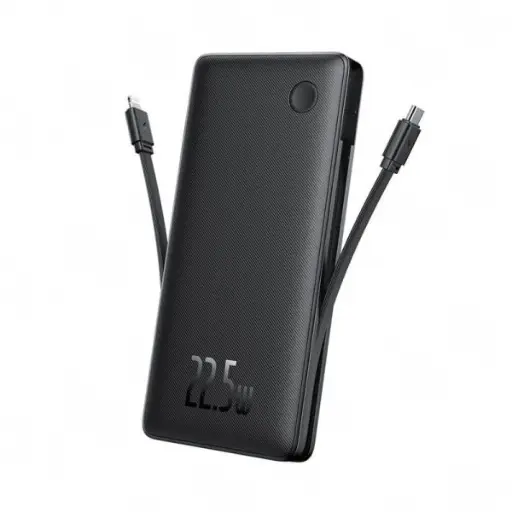 [AIRPORTLITE22-WH] Powerbank Baseus Airpow Lite 10.000MAH Dual Cable 22.5W