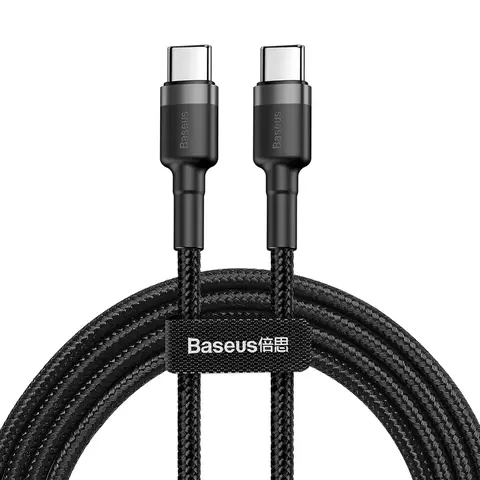 [CATKLF-GG1-GY] Cable Baseus USB Type C to Type C PD 2.0 60W 1m