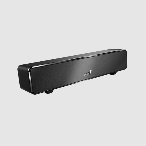 [31730024400] Barra de Sonido Genius Mini SoundBar 100 USB-3.5mm Negro