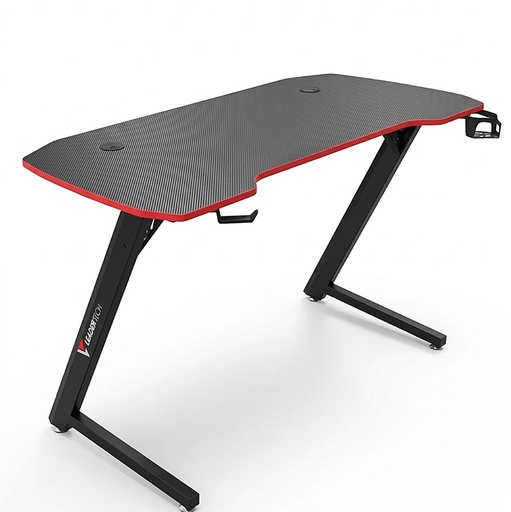 [KZ] Mesa Leadertech Apolo (KZ) Negra Borde Rojo