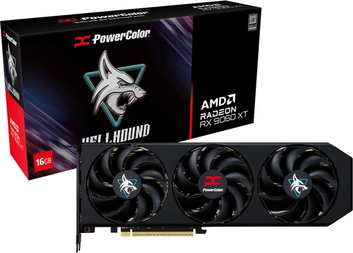 [RX9060XT 8G-L/O] Tarjeta de Video PowerColor Reaper RX9060XT 8G-L/ 8GB/ GDDR6