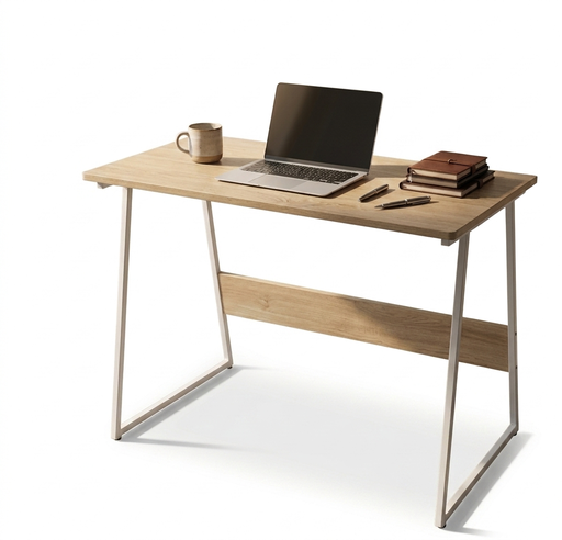 [CD-23188B] Escritorio UProducts Con Malla Metalica 15MM Melamina 86X52.5X74CM