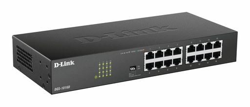 [DGS-1016D] Switch D-Link 16 Port Gigabit Desktop / Rackmount
