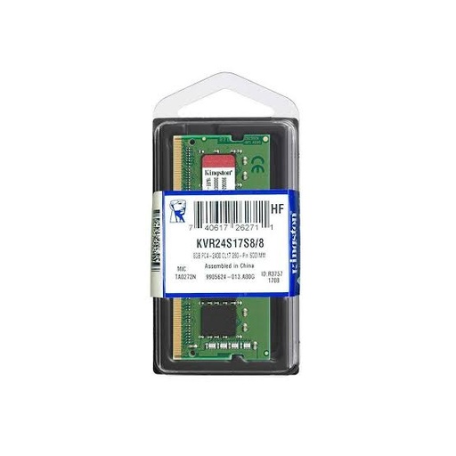 Memoria Ram 8GB DDR4 Kingston 2400 Mhz Laptop