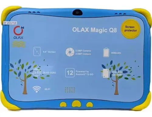 [OLAXMAGIGQ8PROPLUS] Tablet Olax Magic Q8 Pro Plus 8" 4GB 32GB Wifi 6 Blue 