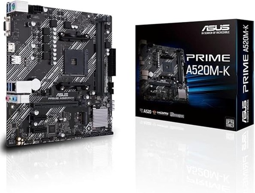 [90MB1500-M0EAY0] Tarjeta Madre Asus Prime A520M-K AMD4/DDR4