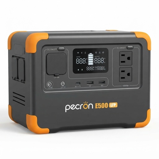 [E500LFP] Estacion de Energia Pecron Portatil 600W 19.2V/30AH