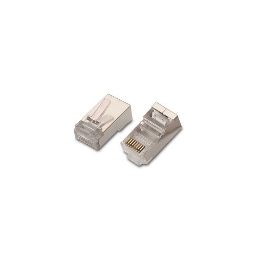 [CONECTORRJ45BLINDADO] Conector RJ45 Cat5 Blindado