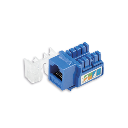 [COUPLERRJ45CAT5] Keystone Wireplus RJ45 Cat5 Azul