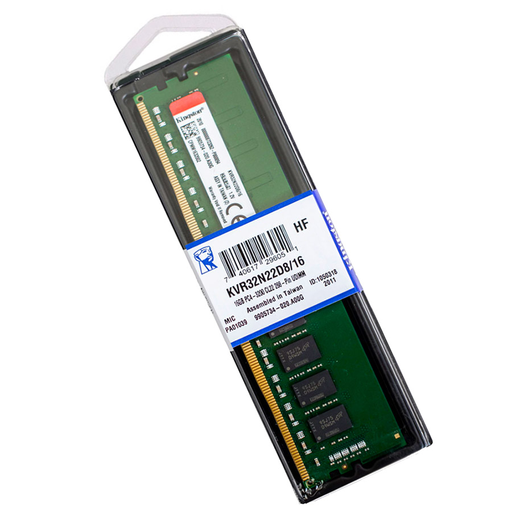 [KVR32N22D8/16] Memoria Ram 16GB DDR4 Kingston 3200