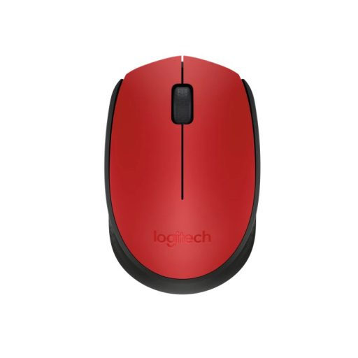 [00000358] Mouse Logitech M170 Wireless Red			