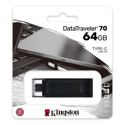 [DT70/64GB] Pen Drive Kingston 64GB DT70